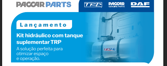 Kit hidráulico com tanque suplementar TRP